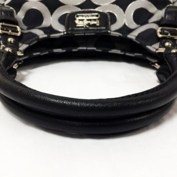 Coach Op Art Handbag 18639 - Picture 6 of 14